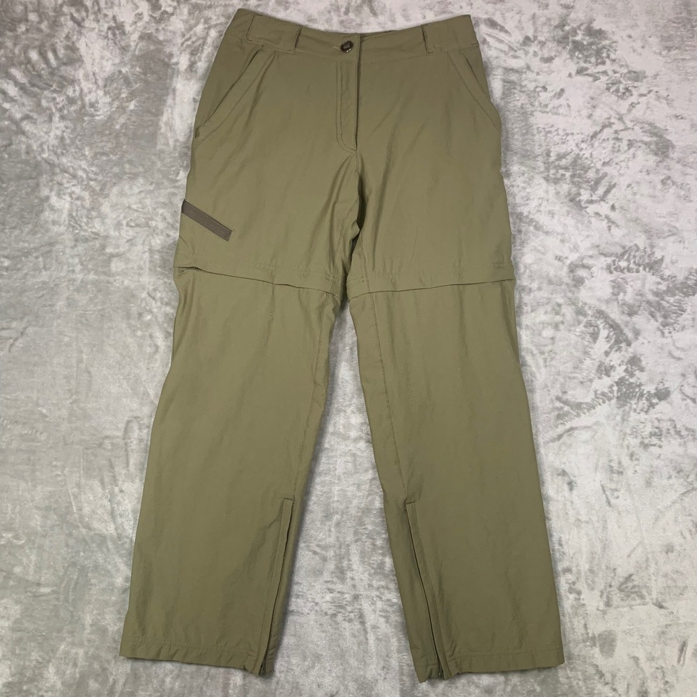 ExOfficio Convertible Hiking Pants Zip Off Women 4P Cargo Gorpcore Outdoor Trail